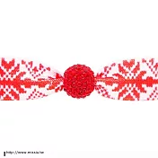 EMI❤JAY 美國知名手工髮飾手環 Crystal Beads - FAIR ISLE WITH RUBY