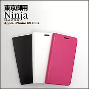 【東京御用Ninja】Apple iPhone 6S Plus（5.5吋）經典瘋馬紋保護皮套（白色）