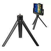 □迷你款三腳架□適用 數位相機 微單眼 GoPro 手機自拍 三角架 支架 具標準1/4”螺紋介面