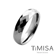 【TiMISA】純鈦戒指 格緻真愛-寬版(兩色) 原色