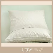 【LITA麗塔】台灣製 50/50優質天然羽絨枕(1.3KG)