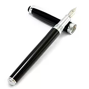 MITIQUE美締克 Exécutif 行政系列 尊爵黑白夾鋼筆 F尖