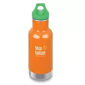 美國Klean Kanteen幼童經典保溫瓶355ml-海雀橘