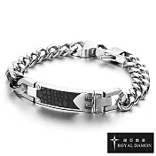 Royal Damon羅亞戴蒙 騎士精神 手鍊 (黑) (小)
