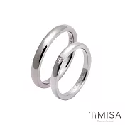 【TiMISA】 單純+愛戀 純鈦對戒(雙色可選)原色+原色