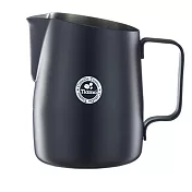 Tiamo 1503B 斜口拉花杯(尖口)650cc (HC7110)黑色(BK)