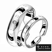 Royal Damon羅亞戴蒙『真情流入』情人對戒請標示男女戒圍於備註