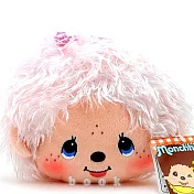 日本Sekiguchi夢奇奇MONCHHICHI【捲毛斜背零錢包】大