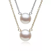 Dogeared 祈願系列 白珍珠金項鍊&銀項鍊 小款 限量特惠套組