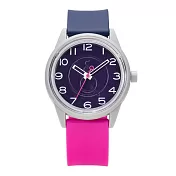 Q&Q SmileSolar 經典升級版數字款太陽能錶-048 紅粉佳人/40mm