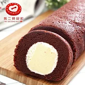 預購 《第二顆鈕釦KD》巧克力奶凍捲(450g±4.5%/盒，共兩盒)