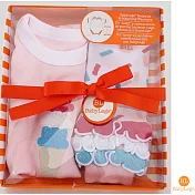美國 BabyLegs 新生兒有機棉禮盒組 (泡泡冰淇淋)