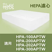 【怡悅】HEPA濾心 適用honeywell HPA-100APTW/HPA-200APTW/HPA-202APTW/HPA-300APTW空氣清淨機