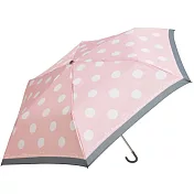 San-X 拉拉熊我愛生活系列淑女系短折傘。粉灰
