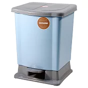 好媽媽踏式垃圾桶迷你-藍色