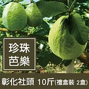 一籃子彰化社頭【珍珠芭樂】10斤禮盒裝