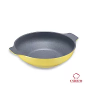 【義大利CUOCO】韓國原裝時尚鈦石湯鍋(28cm)-附蓋