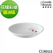 【美國康寧 CORELLE】花漾彩繪醬油碟(405)