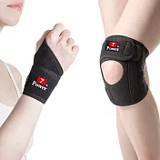 7Power醫療級專業護腕*1+護膝M*1特惠組