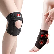 7Power醫療級專業護膝M*2+護踝*2特惠組