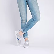 FYE法國環保鞋 日本ULTRASUEDE環保超纖(類麂皮) 男女生款---青春‧活力。36麻花藍