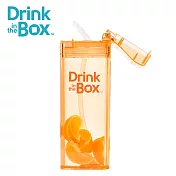 【Drink in the box】Tritan兒童運動吸管杯(大)- 果凍橘