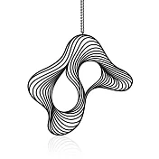 moorigin / 軟軟項鍊 L / 黑