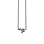 moorigin / 雪花項鍊 XS / 黑
