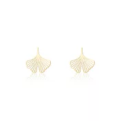 moorigin / 銀杏耳環 XS / 金