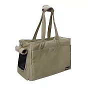 【IBIYAYA依比呀呀】FC1428簡約手做寵物帆布包軍綠