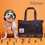 【IBIYAYA依比呀呀】FC1671玩色寵物托特包迷彩黑