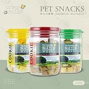 (3罐裝) MATCH 夾心小餅乾-起司/牛肉/綜合口味 寵物餅乾