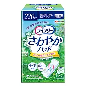 [來復易]輕微漏尿專用清爽棉墊特多量型(12片 x 6包)