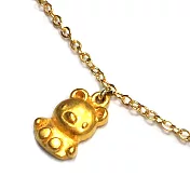 Dogeared 金色小熊手鍊 你最寶貝 Make a wish 附原廠盒