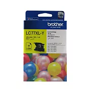 Brother LC77XL-Y 原廠超大容量黃色墨水匣