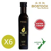 【壽滿趣- Bostock】頂級冷壓初榨酪梨油(250ml 六瓶量販裝)