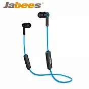 Jabees OBees 藍牙4.1 時尚運動防水耳機藍色