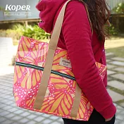 【KOPER】夏日海灘繽紛趣-愛麗絲巧納袋 MIT台灣製造 蜜桃橘