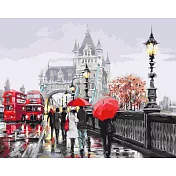 ArtLife藝術生活【DT009】倫敦的午後_DIY 數字 油畫 彩繪