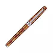 【TENNY 天益鋼筆】 城市馬賽克 Urban Animal 手工鋼筆 紅赭紅赭-M