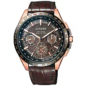 CITIZEN Eco-Drive 宇宙航道衛星對時腕錶-CC9016-01E