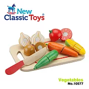 【荷蘭New Classic Toys】蔬食切切樂8件組-10577