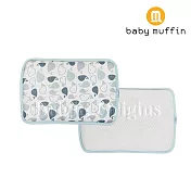 baby muffin 兒童涼爽枕(藍鯨魚)