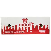 【台農乳品】蘋果保久乳飲品(24瓶/箱;200ml/瓶)