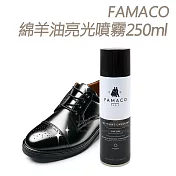 糊塗鞋匠 優質鞋材 L92 法國FAMACO綿羊油亮光噴霧250ml 1罐 99透明