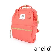 【日本正版anello】經典口金後背包《珊瑚橘 CPI》M尺寸