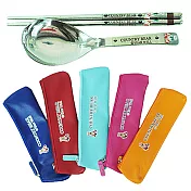 熊餐具組(19cm鋼筷+大平匙)X6組