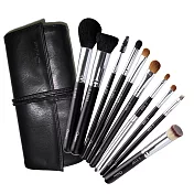 【Galatea葛拉蒂】天顏系列 70%貂毛10支裝專業刷具組(彩妝刷具/刷具/化妝刷/眼影刷/蜜粉刷/修容刷/粉底刷)