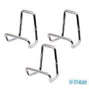 【歐奇納 OHKINA】隨手貼系列 多功能手機/萬用置物架 3入(專屬配件不含重複貼掛勾)