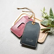 【預購商品】HANDIIN| 質感手作 真皮手縫行李吊牌/通行證夾/票夾